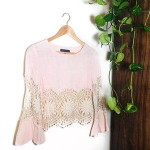 Peachy Pink Cotton Top